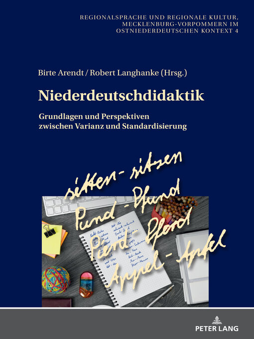 Title details for Niederdeutschdidaktik by Birte Arendt - Available